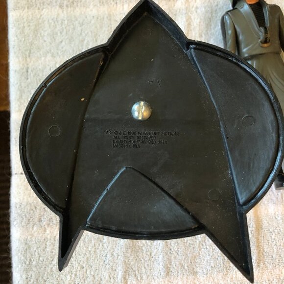 1993 Star Trek Next Generation 9 inch action figure+stand FERENGI - Picture 11 of 11